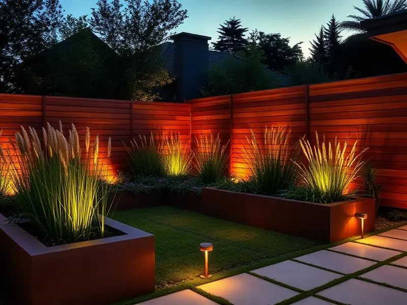 Nieuw aangelegde tuin